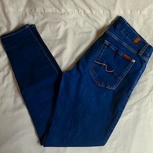 7 for all Mankind "The Skinny" jeans sz 28!